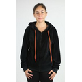 French Terry Hooded Jacket with Zipper